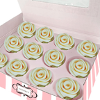 sugar roses for cake cupcake decoration ivory 120 gms