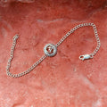 trueBrowns 925 Sterling Silver Om Silver Chain Rakhi - Distacart