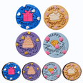 confect happy anniversary toppers for cakes cupcakes cake decorations supplies 100gms ct 12