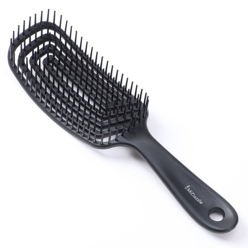 MiDazzle Hair Brush (Black 3D) MIHB0015