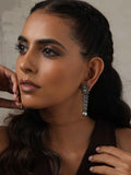 trueBrowns Silver Tone Flamingo Dangle Earrings - Distacart