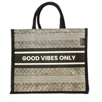 MiDazzle Shopping Bag (Good Vibes Only) JdCSB1106