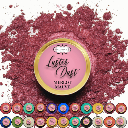 Confect Merlot Mauve | Edible Luster Dust