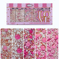 confect pink mini roses lips i silver hearts vermcelli and white pearls anniversary sprinkles sprinkles for baking cake decorative edible sprinkles mix pack of 5
