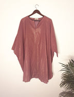 trueBrowns Lilac Metallic Top