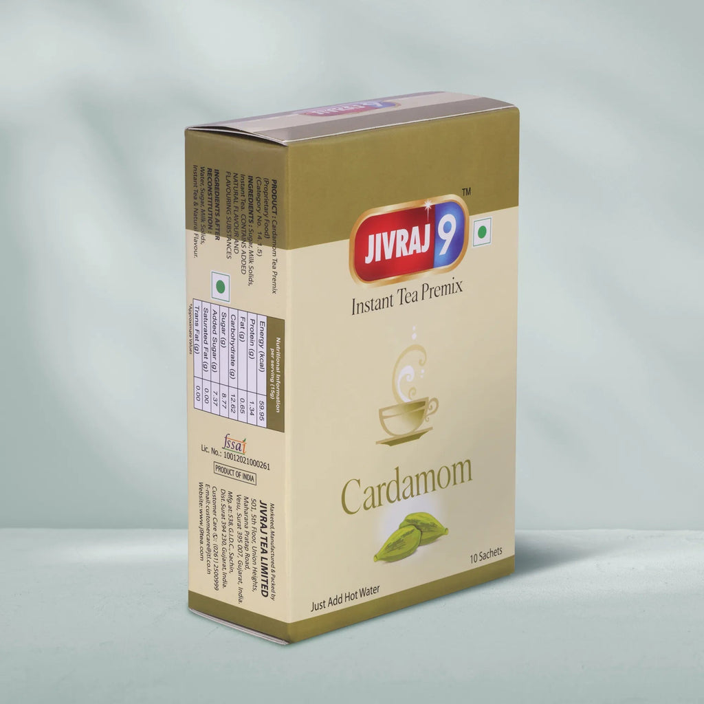 jivraj9 Tea Cardamom Premix Tea Box - Distacart