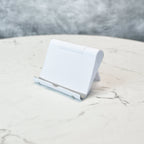 Sowpeace / Adjustable White Tablet Stand | Trendy Desk Accessory - Distacart