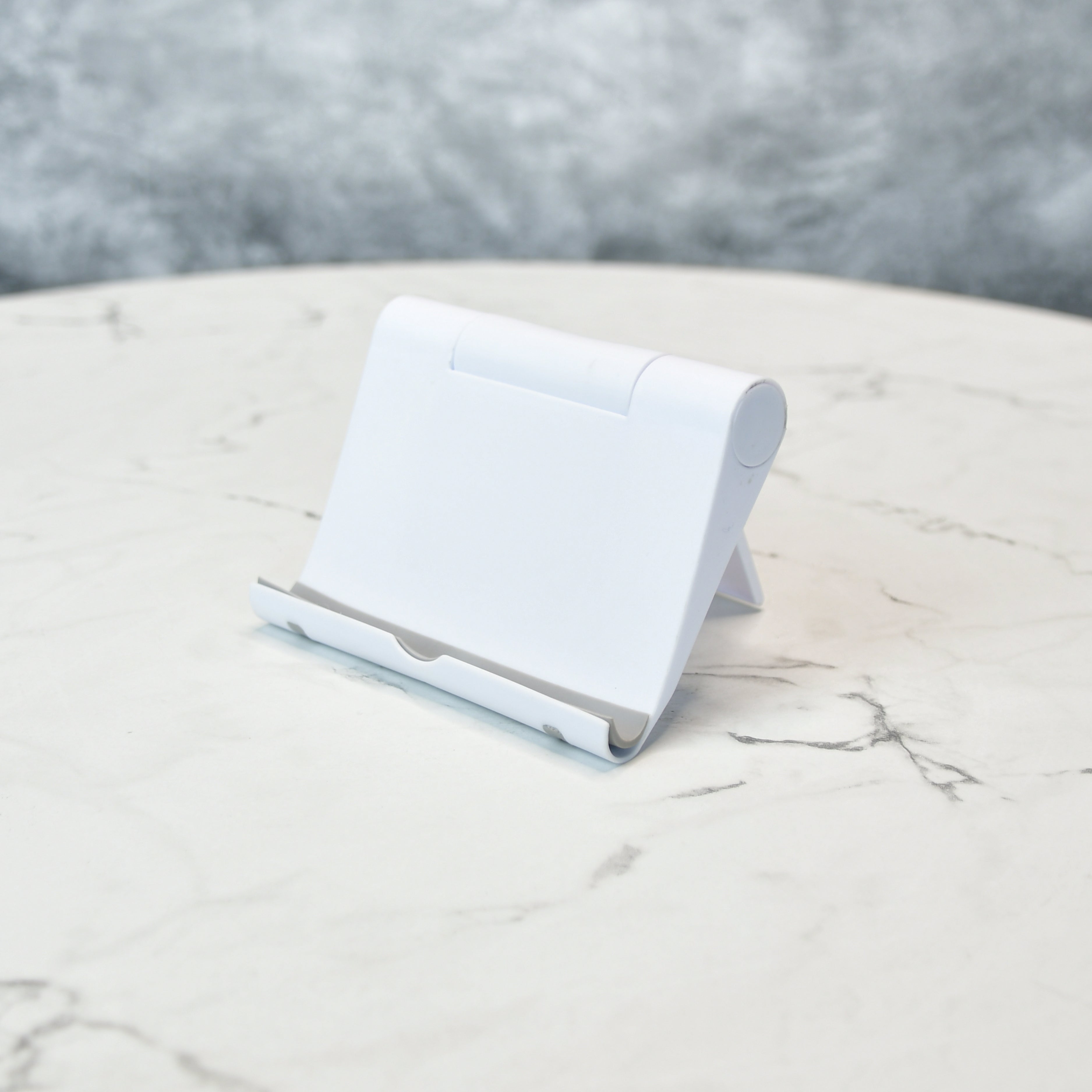 Sowpeace / Adjustable White Tablet Stand | Trendy Desk Accessory - Distacart