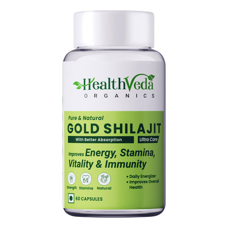 Health Veda Organics Gold SJ Veg Capsules