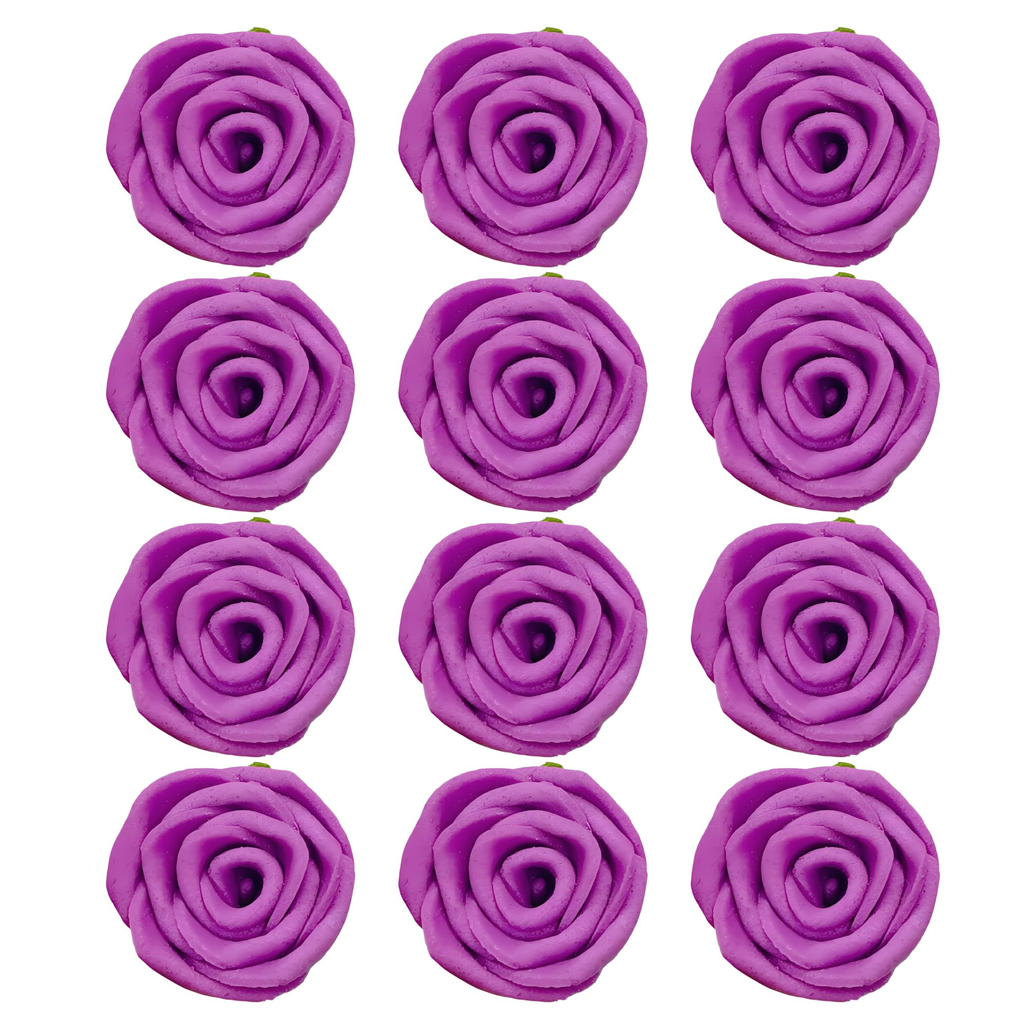 confect sugar roses topper sugar roses for cake decorations edible royal fushia pink roses pack of 12