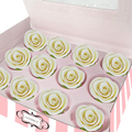 sugar flowers for cake cupcake decoration white 120 gms