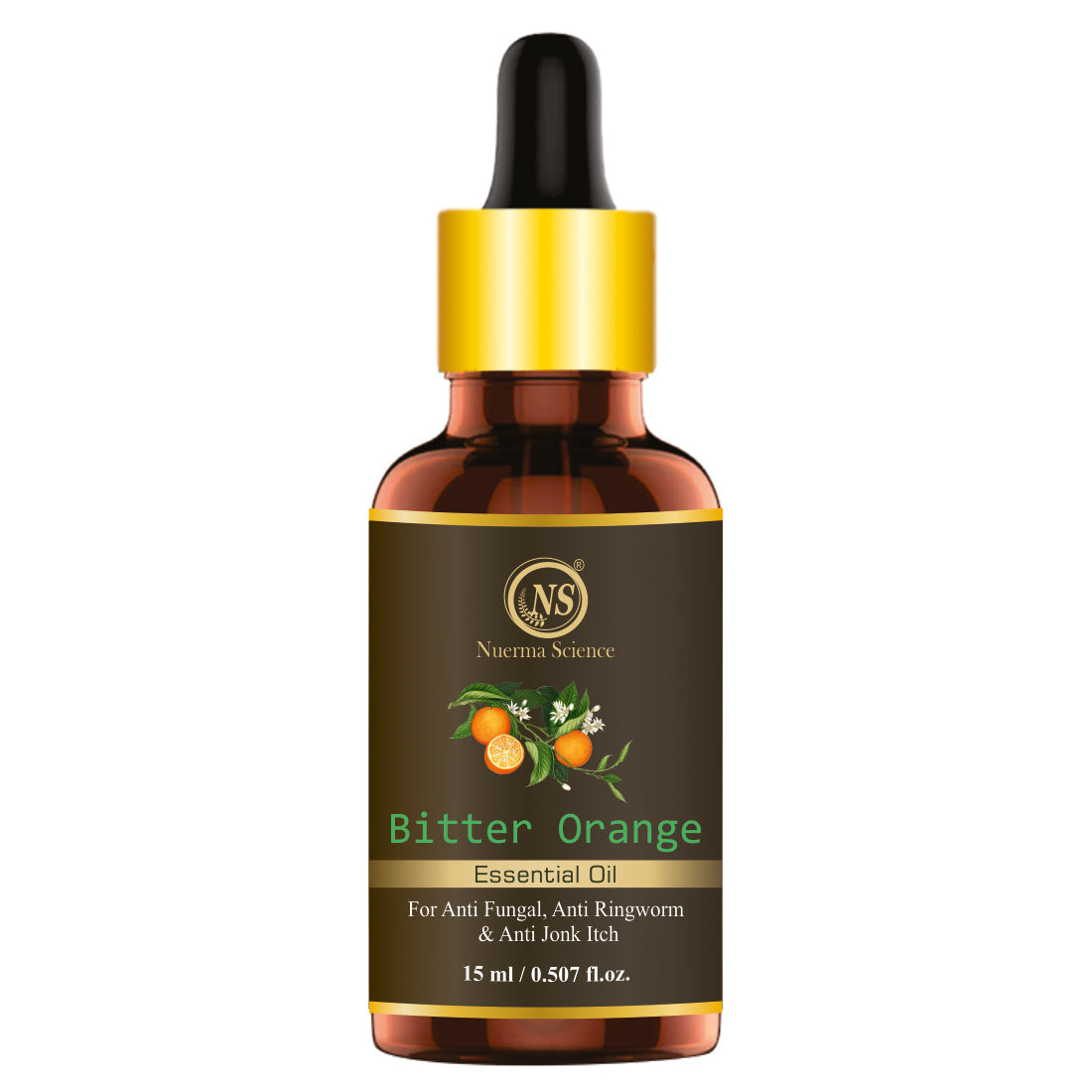 Nuerma Science Bitter Orange Essential Oil For Anti Fungal & Aromatherapy