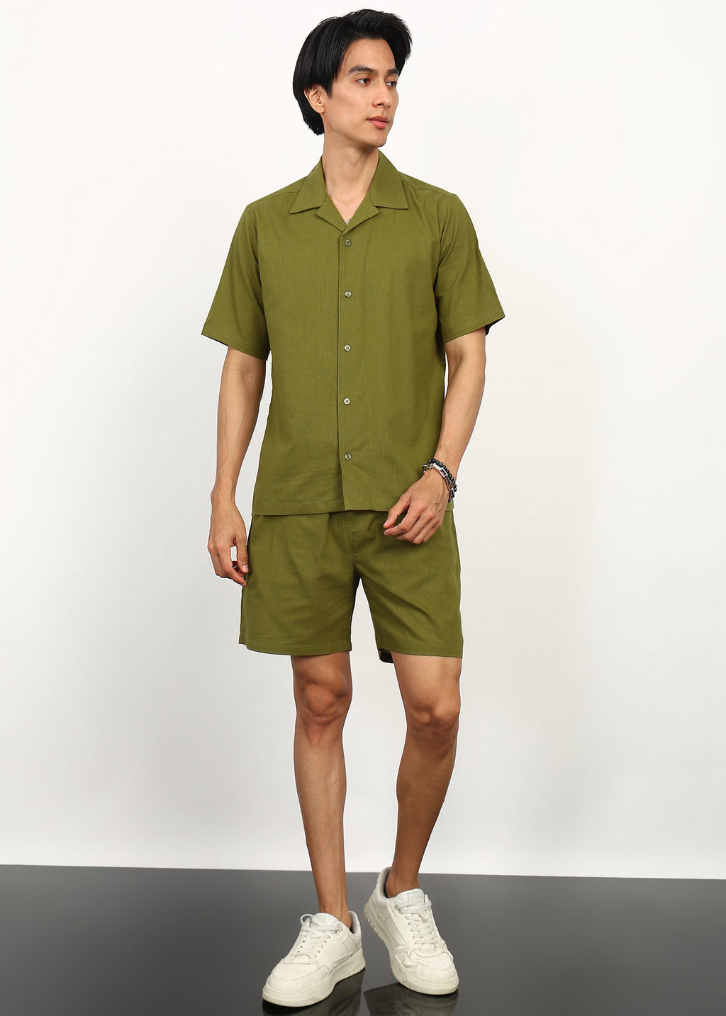 Fabmade Olive Ease Co-Ord Set