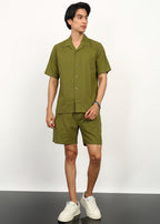 Fabmade Olive Ease Co-Ord Set