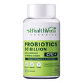 Health Veda Organics Probiotics 50 Billion Veg Capsules - Distacart