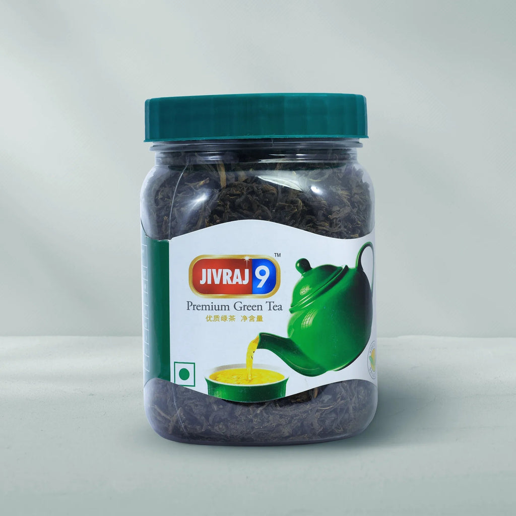jivraj9 Tea Premium Green Tea Jar - Distacart