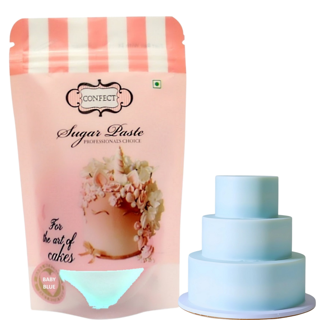 baby blue sugarpaste 250 gms