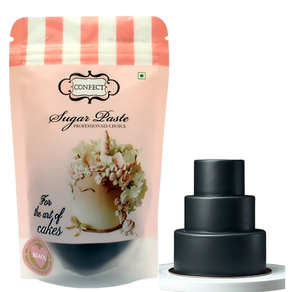 confect black sugarpaste br b 250 gms b