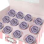 sugar roses for cake cupcake decoration lavender 120 gms