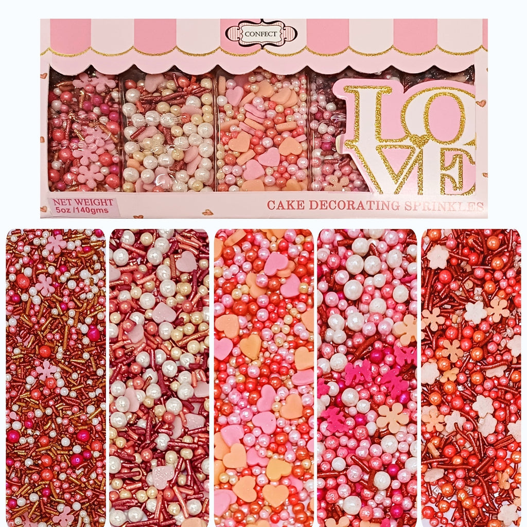 valentine sprinkles vs multipack 10 100 gms