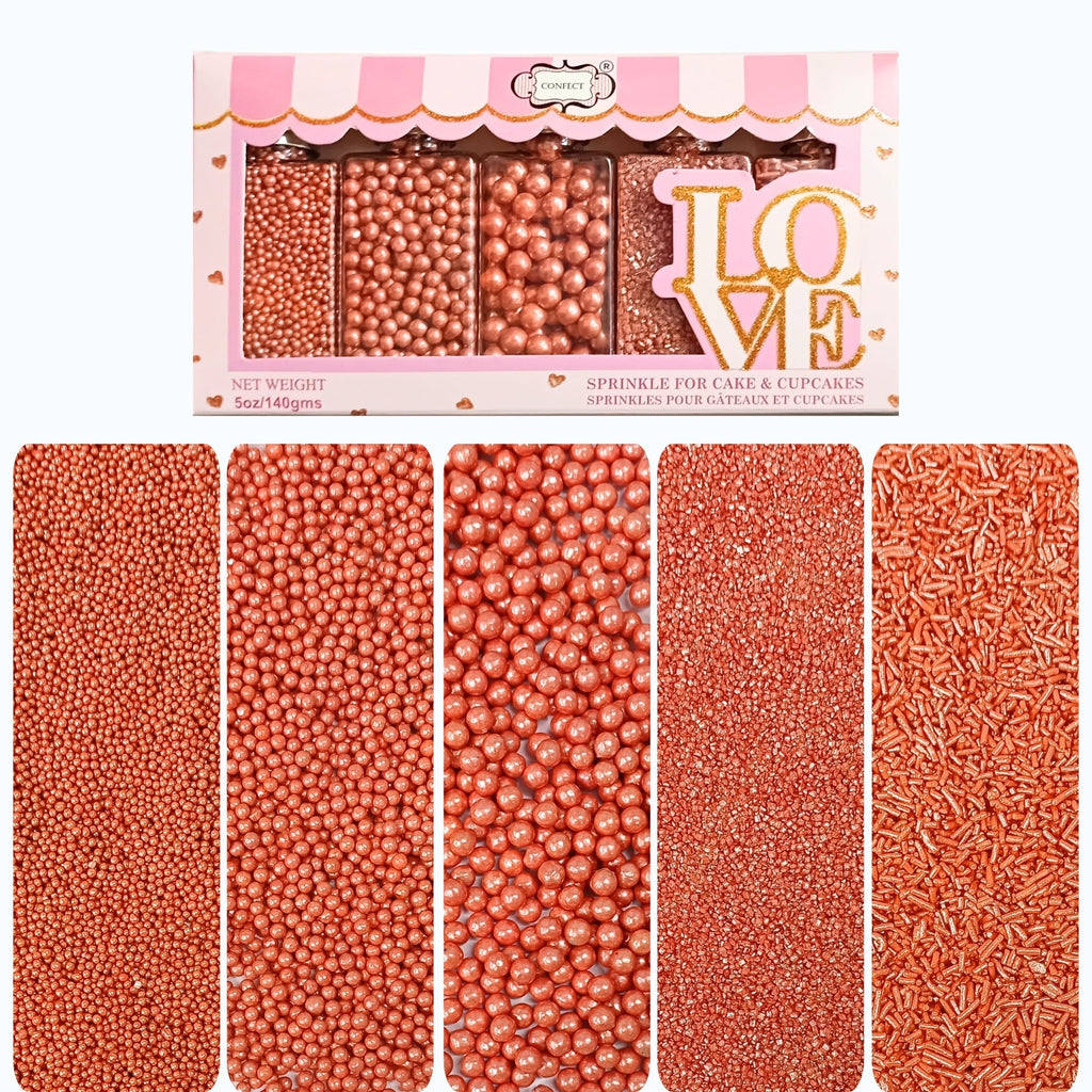 sprinkles for cakes cupcakes decoration usp 18rose gold