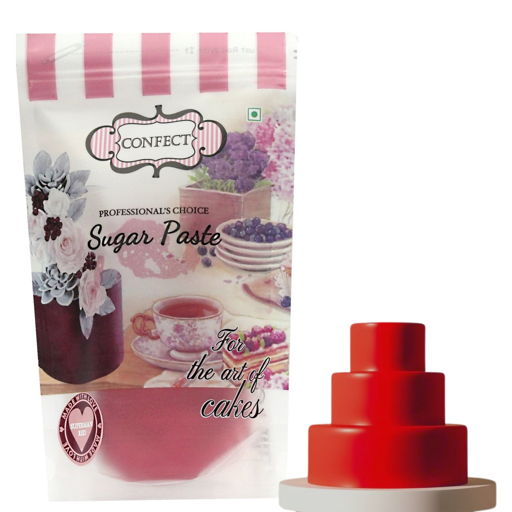 superman red fondant edible sugarpaste 1kg