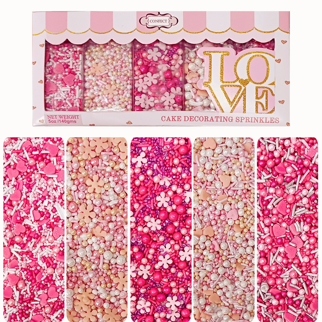 valentine sprinkles vs multipack 14 100 gms
