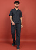 Fabmade Midnight Ease Shirt & Trouser Co-Ord Set