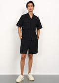 Fabmade Black Utility Co-Ord Set For Men