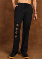 Fabmade Noir Bloom Trousers