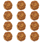 confect edible rose cake toppers edible toppers roses for cake decorations 12 roses copper roses