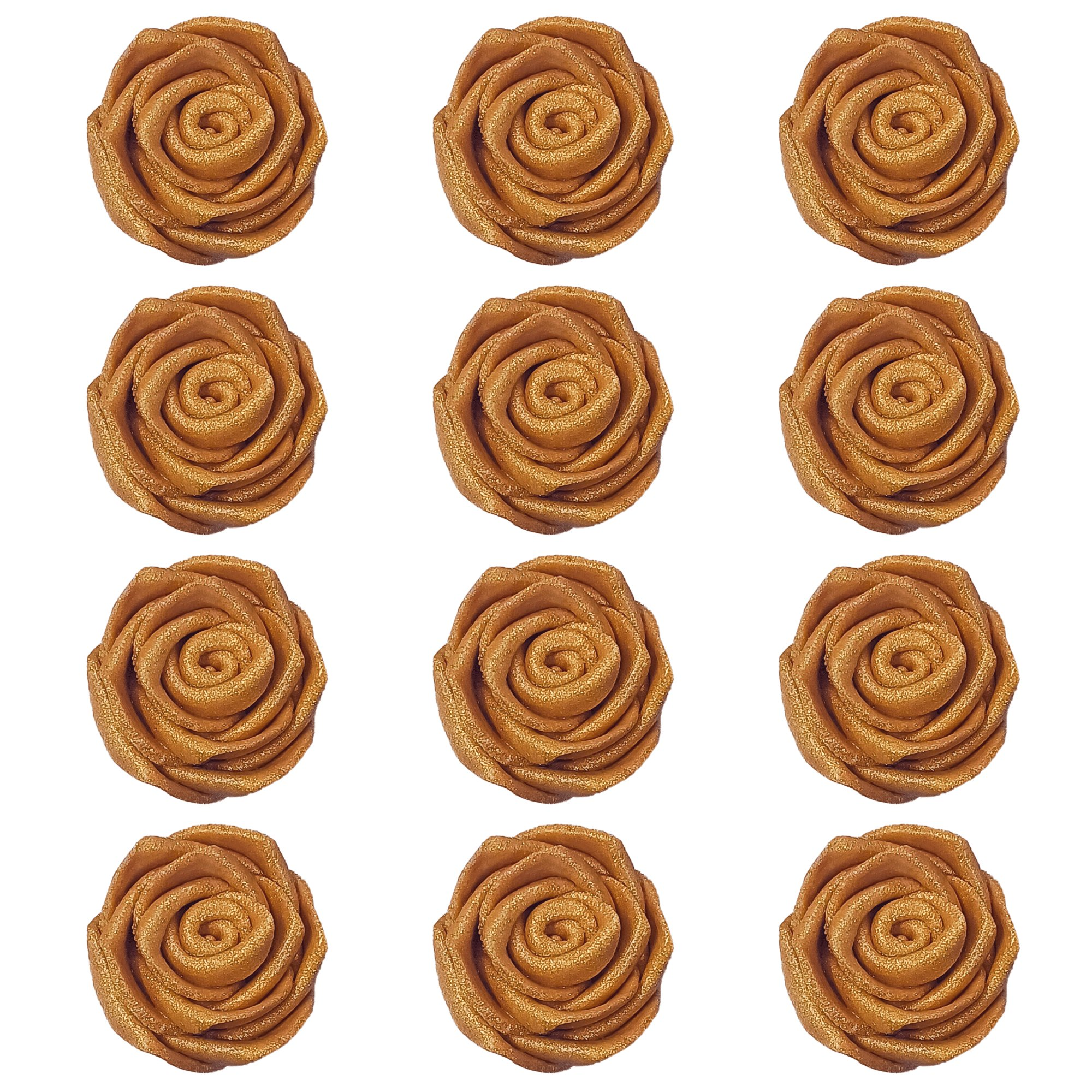 confect edible rose cake toppers edible toppers roses for cake decorations 12 roses copper roses