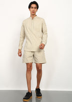 Fabmade Sandline Stripe Linen Co-Ord Set