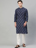 Fabmade Men Printed Straight Kurta