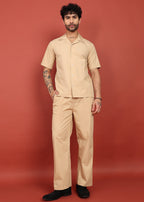 Fabmade Desert Sand Classic Co-Ord Set