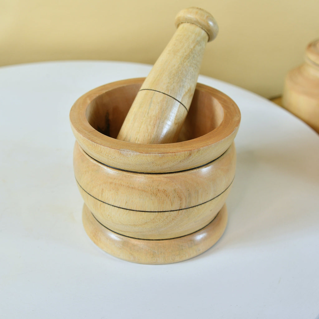 Sowpeace Premium Wooden Pestle for Precise Grinding - Distacart