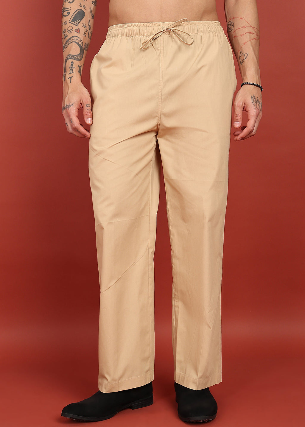 Fabmade Desert Sand Relaxed Fit Pyjama