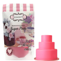 confect neon pink sugarpaste br b 1 kg b