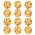 confect edible rose cake toppers edible toppers roses for cake decorations 12 roses champagne gold