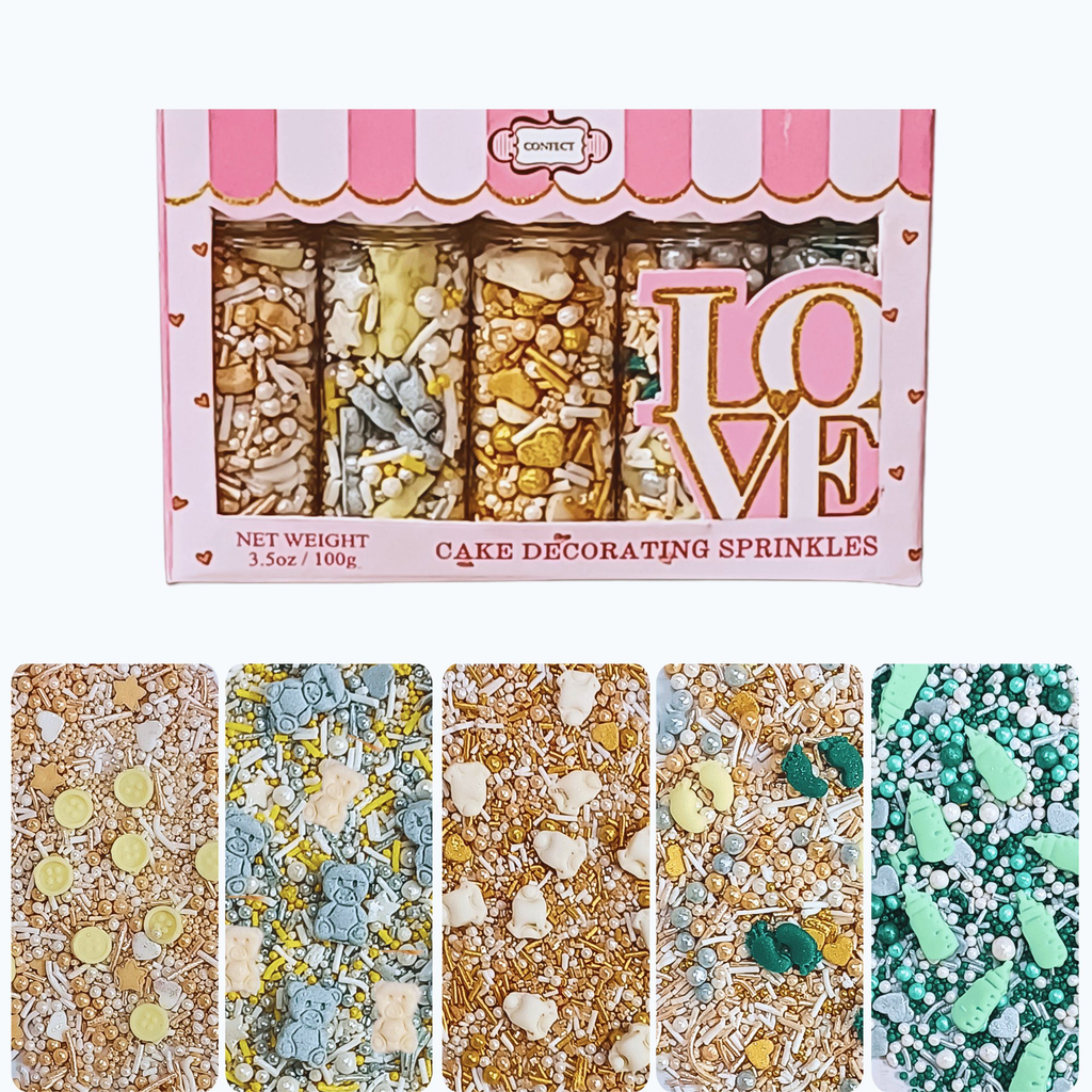 confect baby shower sprinkles birthday sprinkles pack of 5 baby shower 06