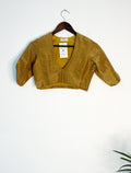 trueBrowns Gold Tissue Blouse