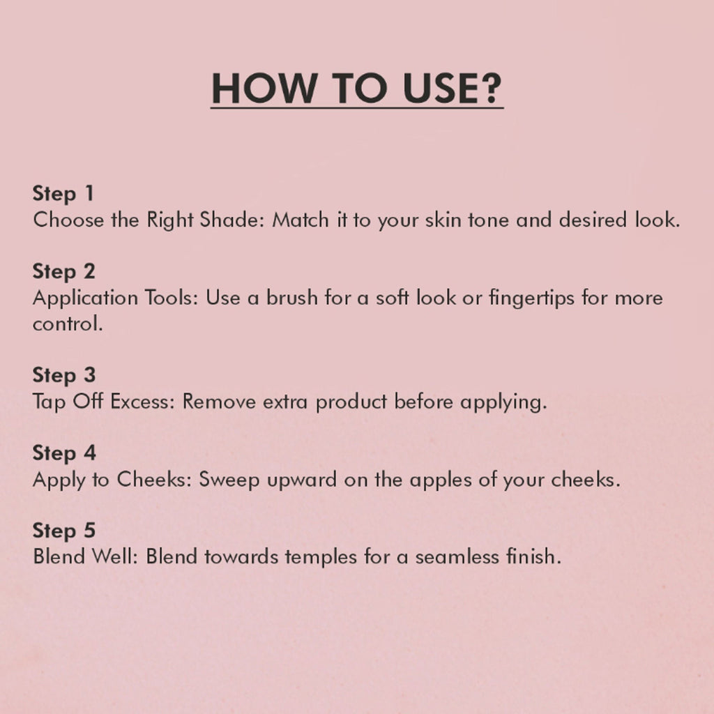 Matt Look Feel The Blush Baked Blush Trio Palette - 03 Fascinated