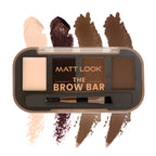 Matt Look The Brow Bar Eyebrow Enhancer Eyeshadow Palette - Natural 02