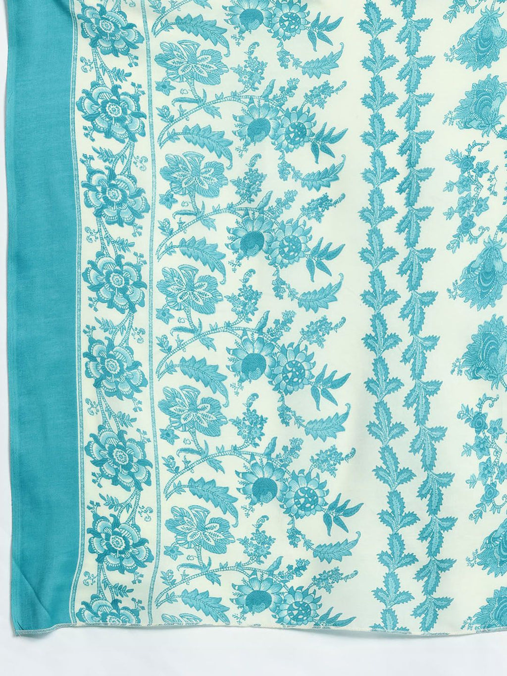 Indo Era Floral Printed Kurta with Trousers & Dupatta - Distacart