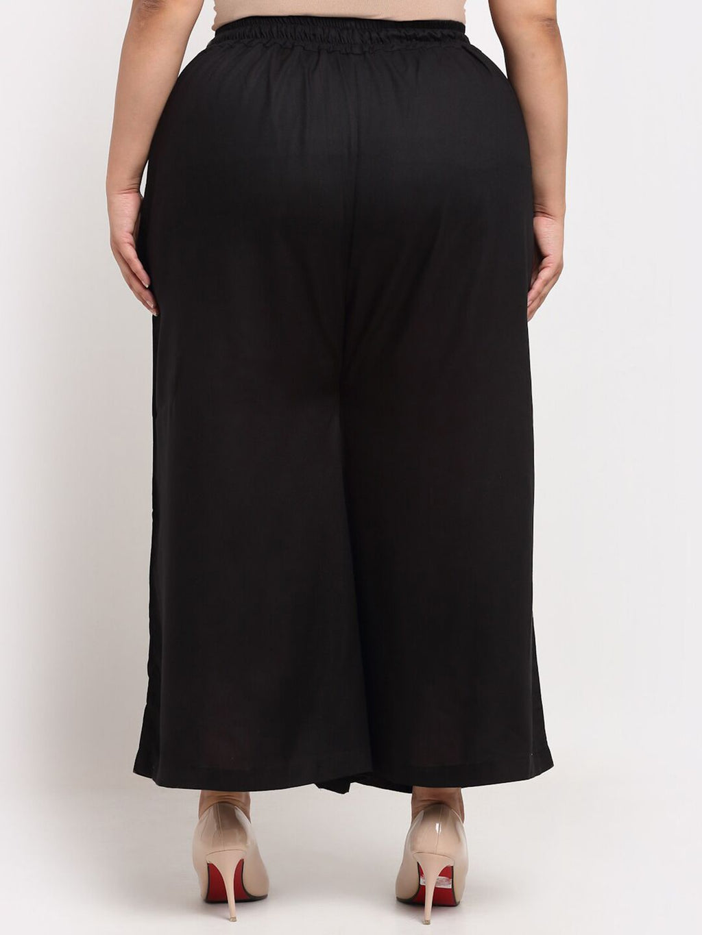 TAG 7 Women Mid Rise Ethnic Palazzos