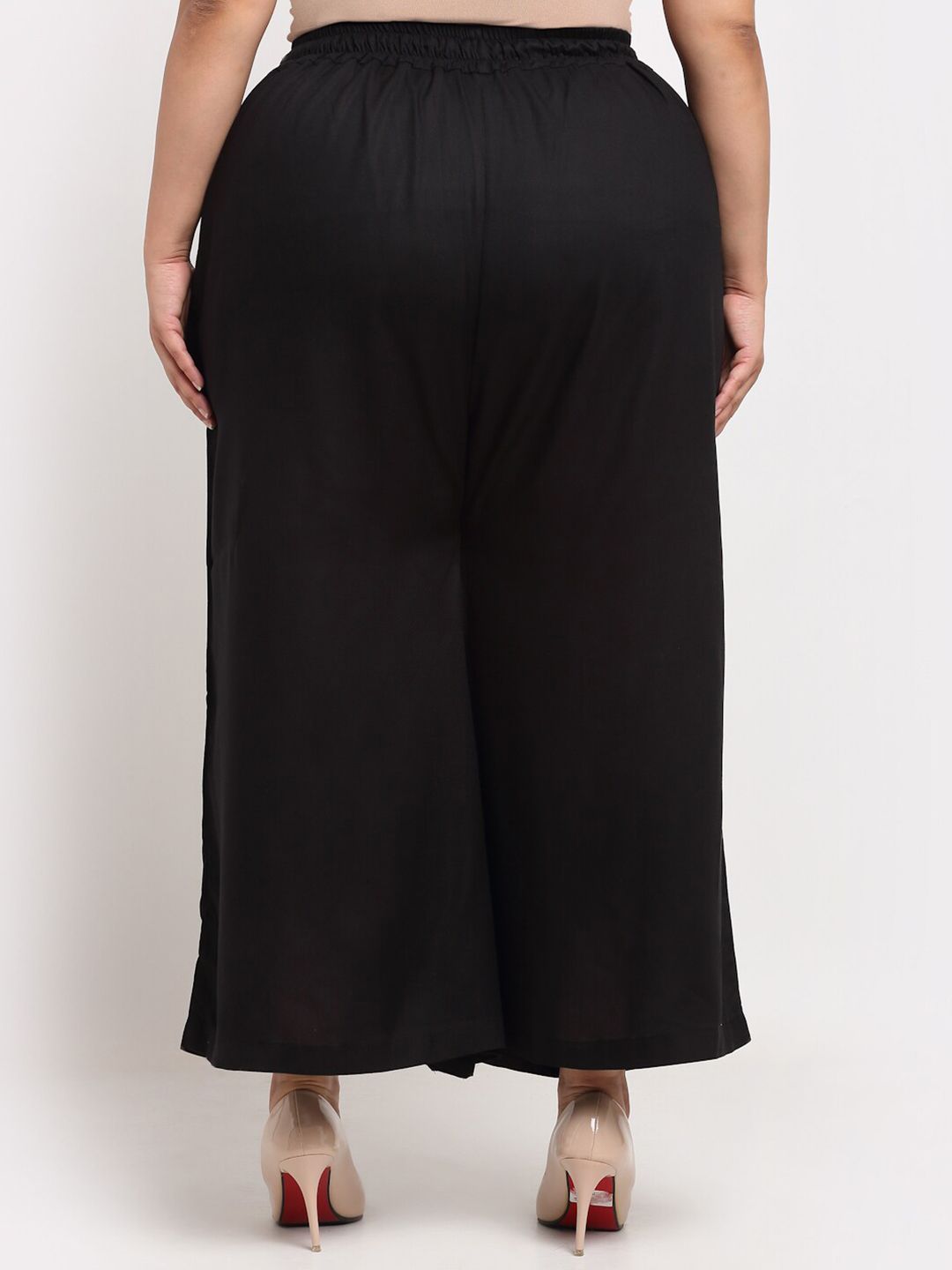TAG 7 Women Mid Rise Ethnic Palazzos