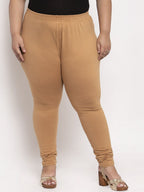 TAG 7 Women Plus Size Ankle Length Cotton Leggings
