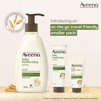 Aveeno Daily Moisturising Lotion Home + Travel Combo| Moisturizer for Normal, Dry & Sensitive Skin