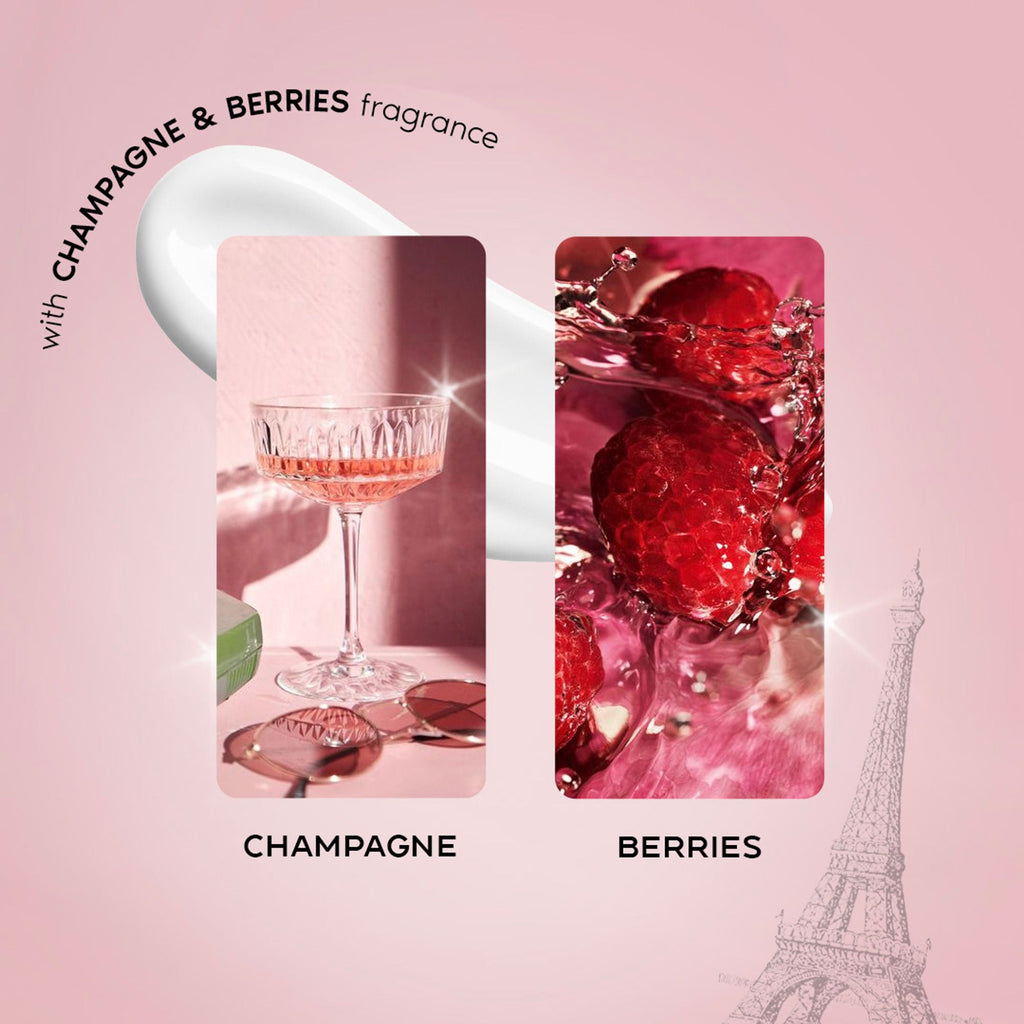 Wanderlust Dreaming Of Paris Hydrating Gel Body Creme With Champagne And Strawberry