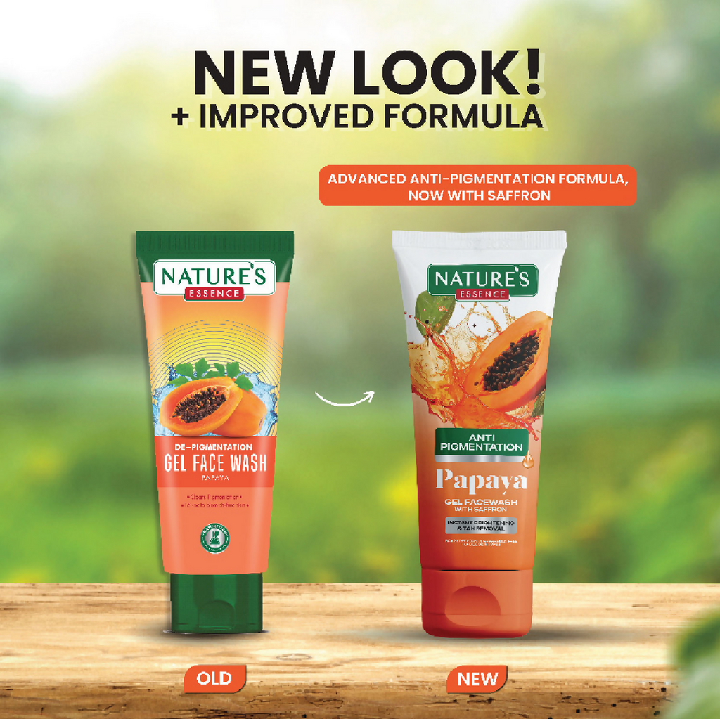 Nature's Essence Anti-Pigmentation Papaya Gel Face Wash - Distacart